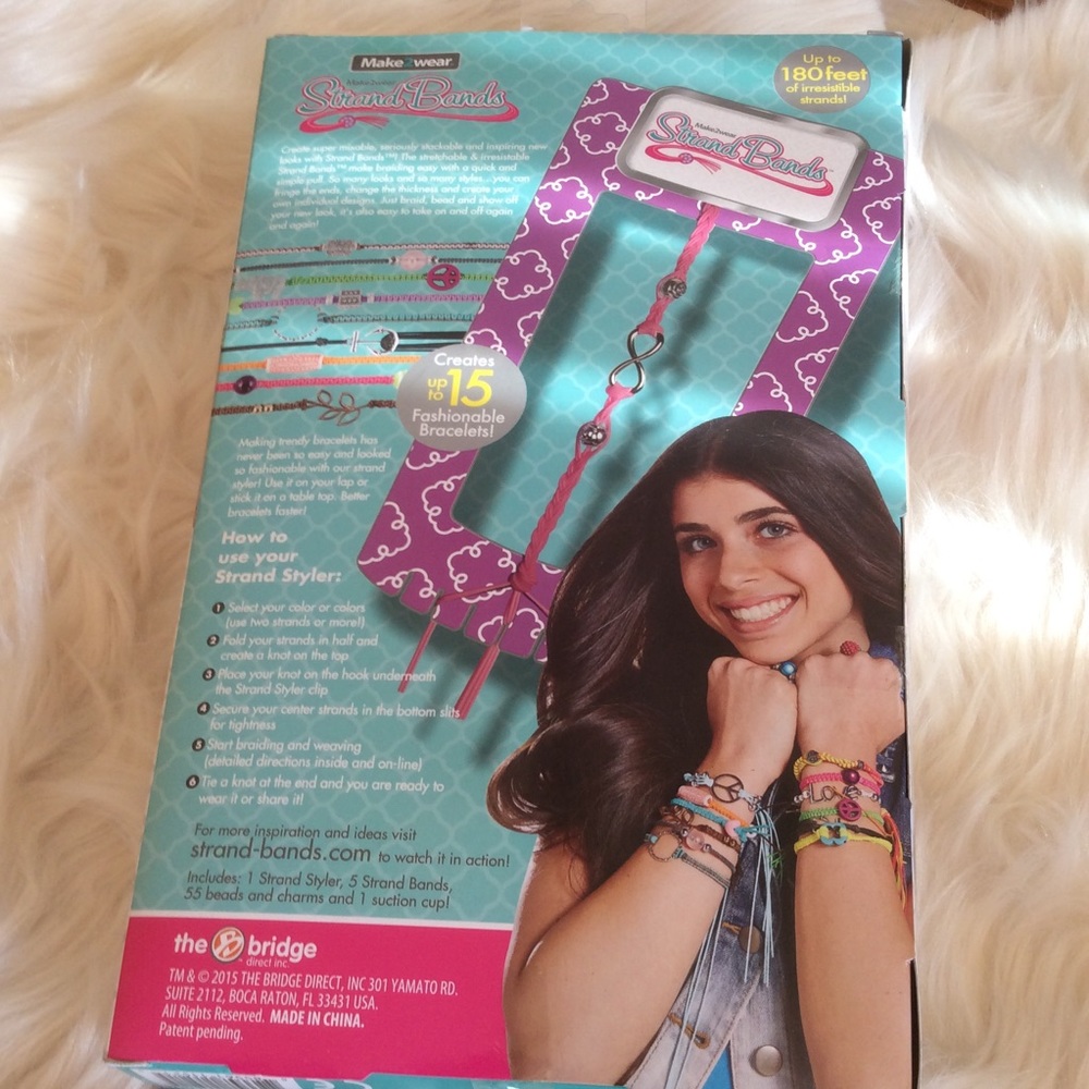 NWOT Make2Wear Designer “Glitter” Strand Bands